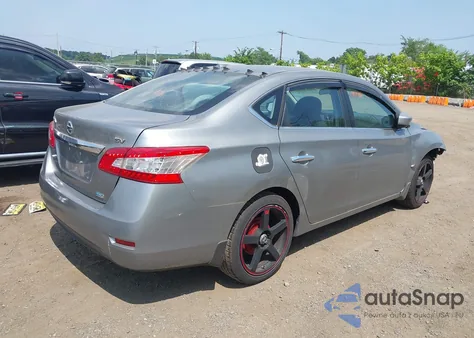 2013 Nissan Sentra Sv из США, поврежденный, VIN 3N1AB7AP3DL685562